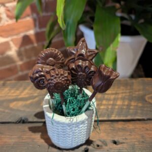 Offrez un cadeau unique et délicieux : Atelier de Décoration et Moulage de Fleurs en Chocolat pour la Fête des Mères!